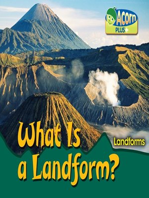 cover image of What is a Landform?